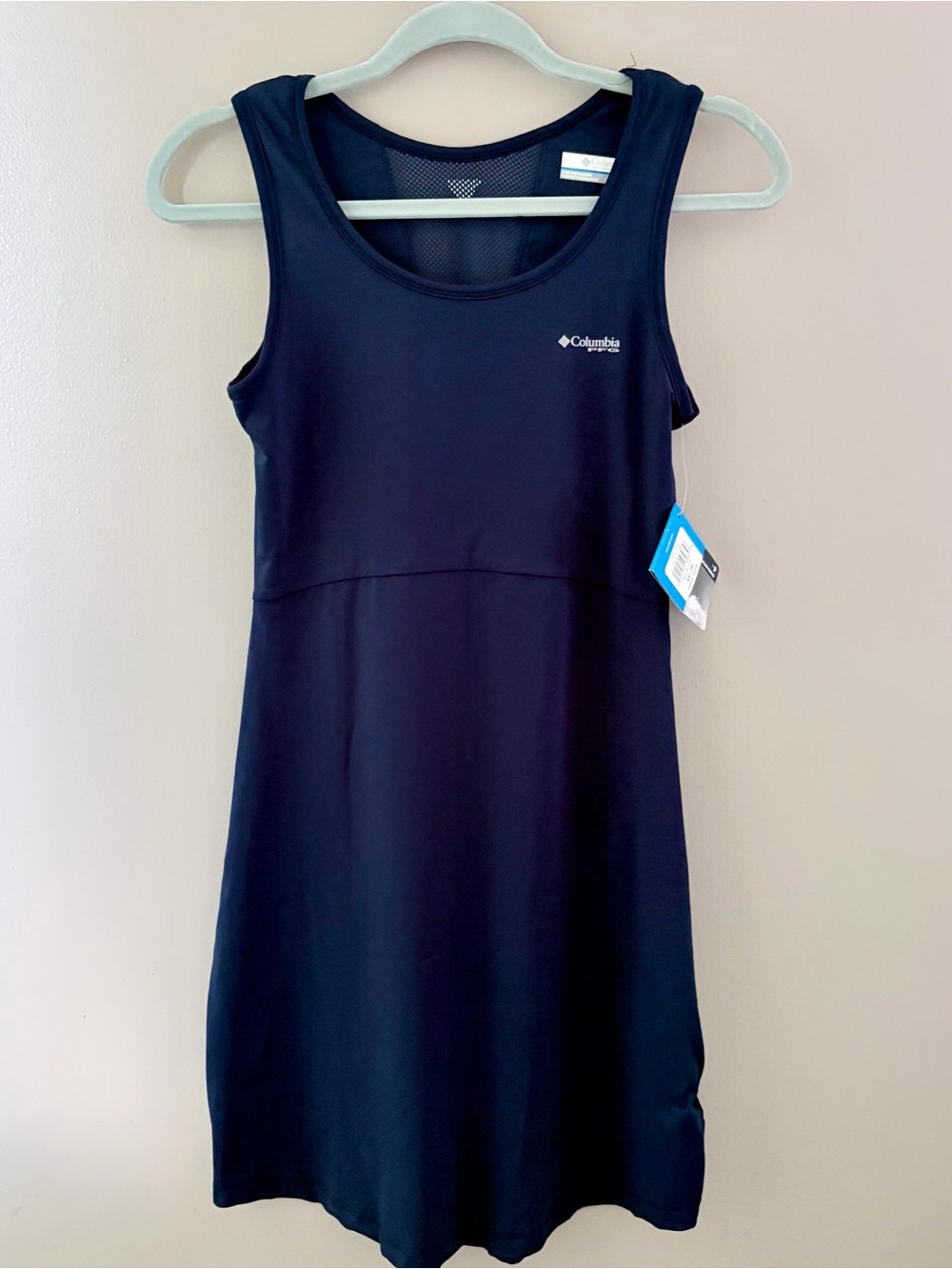 Columbia PFG Midway Bay Dress Navy Blue Womens XS New With Tags